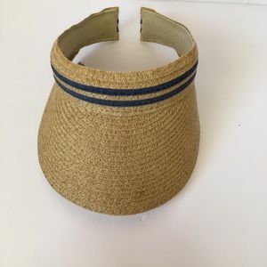 A new day wicker visor hat